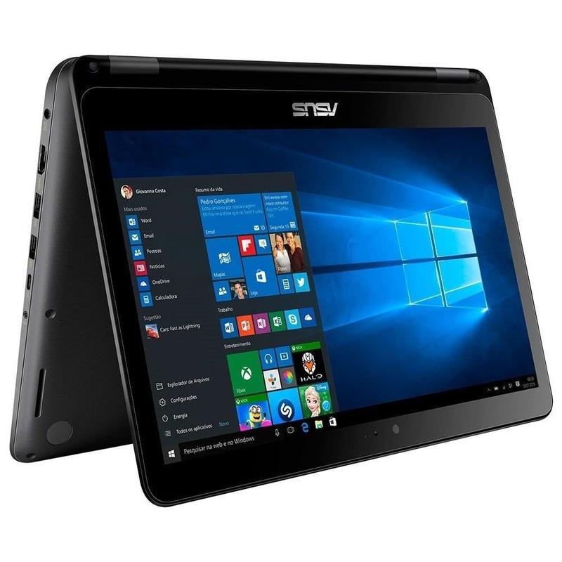 ASUS 2in1 13インチノートパソコン TP401C Notebook 2 em 1 Asus TP301UA, Intel Core i5, 6GB, 1TB, Tela Touch